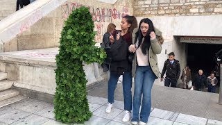 Bushman Prank in Greece: Different Reactions, Same Laugh