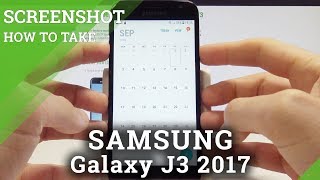 Screenshot SAMSUNG Galaxy J3 2017 - How to Take Screenshot Tutorial
