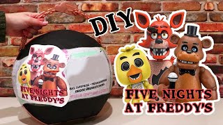 LOL Big Surprise CUSTOM Ball FNAF DIY ! Toys and Dolls Fun Five Nights at Freddy's Ball | SWTAD