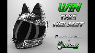 Crystal Kitty Motorcycle Helmet Contest