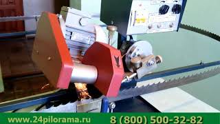 Заточной станок для ленточных пил АЗУ 02 после него пилы как новые!