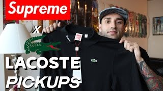 Supreme x Lacoste Pickups!