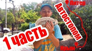 УЛИЧНАЯ ЖИЗНЬ#1 ДОБРАТЬСЯ ОТ ПИТЕРА ДО КРЫМА