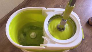 ?? Швабра с ведром для отжима и полоскания?? 9 л SpinMop Инструкция от Фулмар.ру