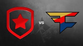 Gambit Esports vs. FaZe Clan - Dreamhack Masters Malmö 2017 - Train