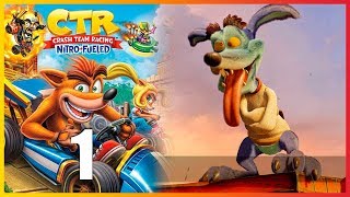 CRASH TEAM RACING NITRO FUELED Gameplay Walkthrough Parte 1 - Español
