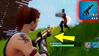 FORTNITE RARE SILENCED SMG GAMEPLAY!