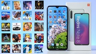 Game Test Xiaomi Redmi Note 8 4GB/64GB in 20 games Android Fortnite - PUBG - ARK - Call of Duty?