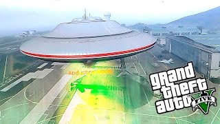 GTA 5 Моды: Настоящее НЛО! - Играем за пришельца