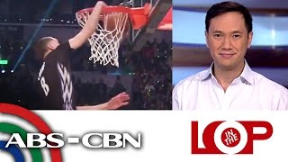 In the Loop: Viral dunks and a kiss