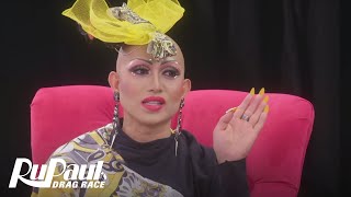 The Pit Stop Season 10 Episode 9: Ongina Spills the Tea | RuPaul’s Drag Race Season 10