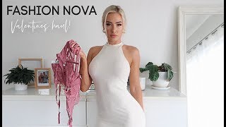 VALENTINE'S DAY INSPIRED TRY-ON HAUL / LINGERIE, SLEEPWEAR & DRESSES!