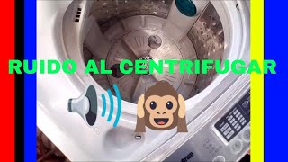 MI LAVADORA GOLPEA CUANDO CENTRIFUGA