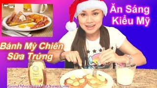 Hướng Dẫn Làm Món Bánh Mỳ Chiên Sữa Cho Bữa Ăn Sáng Kiểu Mỹ (Bí Đỏ)