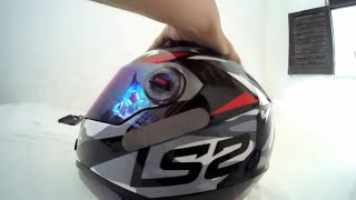 UNBOXING CAPACETE LS2 TANK FF358, DESMONTANDO E LIMPANDO