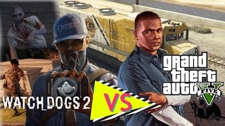 Watch Dogs 2 vs GTA V: Super Serious Comparison