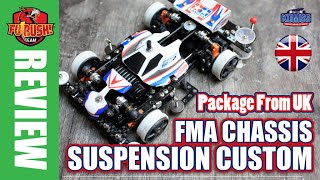 ミニ四駆 NGERI! TAMIYA FM-A PAKAI SUSPENSI? Bisa Donk! - FMA With Suspension (REVIEW Kit From UK)
