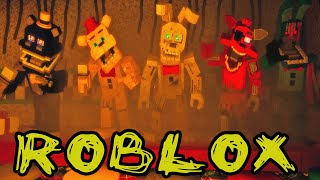 СТРАШНЫЕ АНИМАТРОНИКИ В ПИЦЦЕРИИ ХЕЛЛОУИН FNAF MOD || ROBLOX