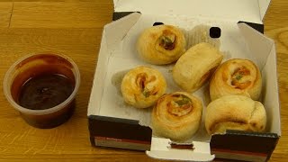 Domino's - Pizza Rolls / Pizza Brötchen Chilisalami, Jalapeno & Cheese
