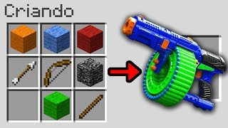 COMO FAZER UMA ARMA DE BRINQUEDO NO MINECRAFT ! (ITEM SECRETO)
