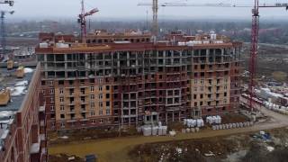 ЖК «Видный Город» — аэросъемка МСКГуру. Март 2017.