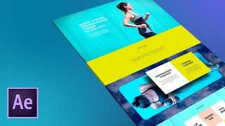 Создаем стильную видео презентацию сайта в After Effects