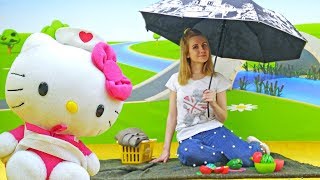 Китти идет на пикник - Мультики для детей - Развивающее видео