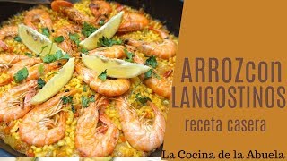 Arroz con langostinos