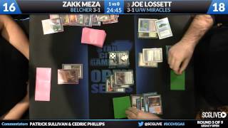SCGVEGAS - Legacy - Round 5 - Joe Lossett vs Zakk Meza [Magic: the Gathering]