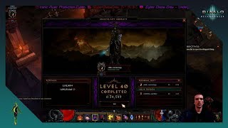 Demon Hunter Solo 40 Greater Rift [Hardcore] [Diablo III] [1080p]
