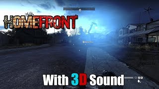 Homefront with 3D spatial sound ? (X3DAudio HRTF)