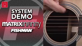 Fishman Matrix Infinity Undersaddle Acoustic Pickup Demo