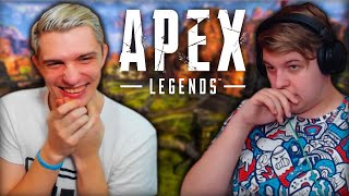 ПЯТЁРКА СМОТРИТ КАК Jack Looney ИГРАЕТ В Apex Legends | Нарезка Стрима Фуга ТВ