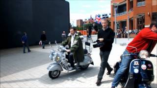 Lambretta and Vespa Scooters Mods and Skins (8-7-12) Belgrade Square Coventry