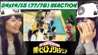 I MISSED EVERYONE!!!! MY HERO ACADEMIA SEASON 4 EPISODE 14-15 (77/78) BLIND REACTION