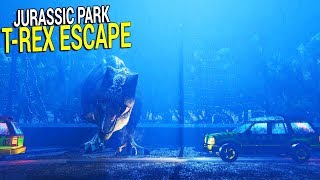 NEW FAVORITE GAME - ESCAPE THE T-REX SIMULATOR | Free T-Rex Breakout