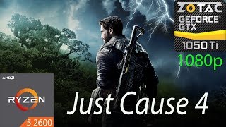 Just Cause 4 - GTX 1050 Ti - Ryzen 5 2600 - 1080p - Benchmark