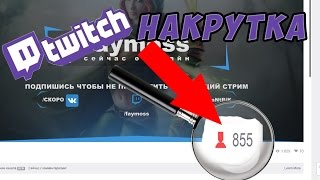 КАК БЕСПЛАТНО НАКРУТИТЬ ЗРИТЕЛЕЙ TWITCH ✓✓✓✓