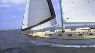 Cape Dory 36 Sailboat - vintage 1980's Sales Video tour of a classic Carl Alberg designed boat