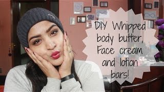 DIY Whipped Body Butter, Face Cream and Lotion Bars | Natural & Chemical Free!