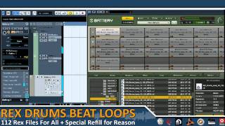 Refill Rex Drums Beat Loops + Rex Files