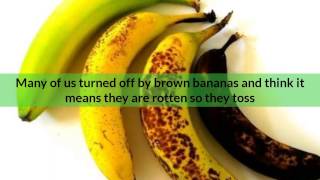Why Americans Eat More Bananas | Health Benefits | Eat a banana more in brown to avoid cancer