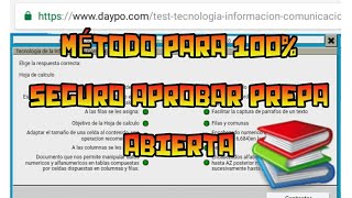 Método 100% seguro para aprobar los 22 módulos de preparatoria abierta **en línea o presencial**