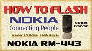 Nokia 6303c RM- 443 Flashing Using BB5 Tool LifeTime Version Easy Process Success 1000%