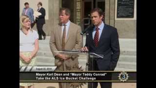 Mayor's ALS Ice Bucket Challenge