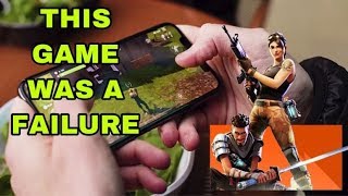 WHY THIS GAME WAS A FAILURE | FORTNITE MOBILE