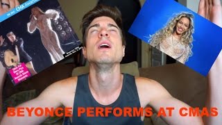 Beyonce CMA's performance {REACTION}