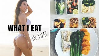 WHAT I EAT IN A DAY & BOOTY WORKOUT | Episode 5 Summer Cuts