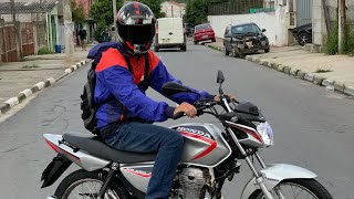 PRIMEIRO MOTOVLOG DE CG250 *está com problemas*