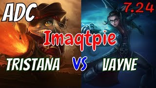 IMAQTPIE Tristana Vs Vayne Bot Stream Gameplay Season 8